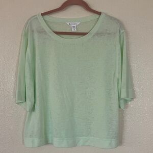 Athleta Green Breezy Serene Tee, XL